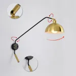 Настенный светильник TEODINE L80 Black от ImperiumLoft