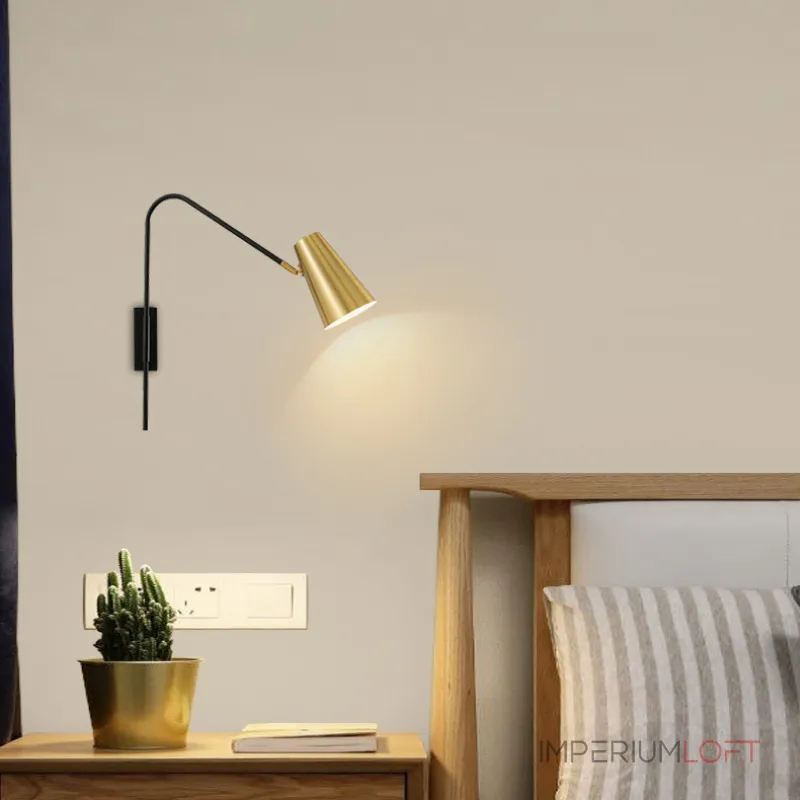 Настенный светильник VERINA Brass от ImperiumLoft Настенный светильник VERINA Brass от ImperiumLoft