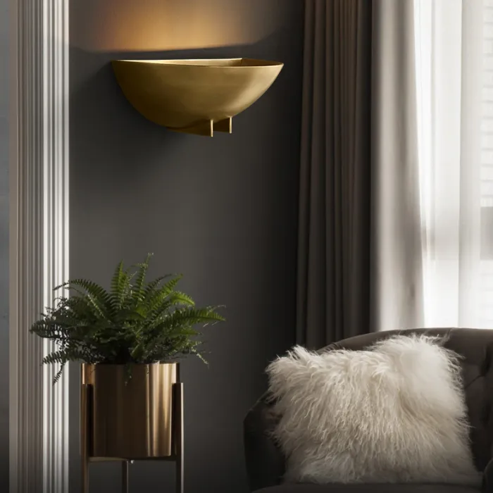 Настенный светильник MISA Brass от ImperiumLoft