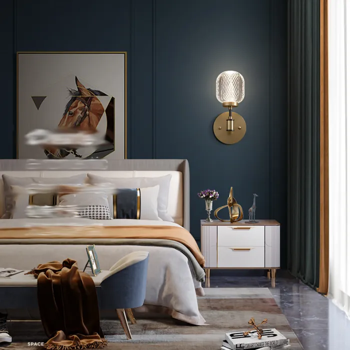 Настенный светильник LUARA WALL A G от ImperiumLoft