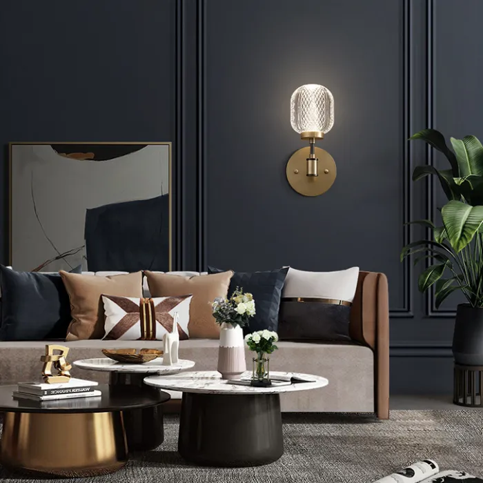 Настенный светильник LUARA WALL A G от ImperiumLoft
