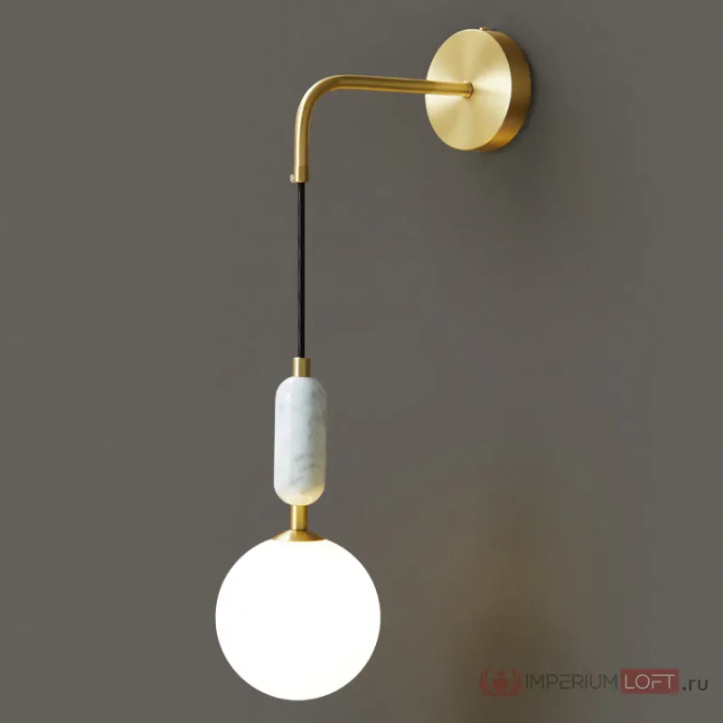 Настенный светильник PETIT C WALL Green от ImperiumLoft