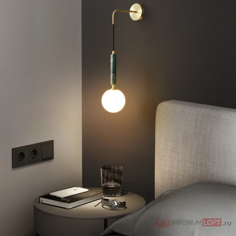 Настенный светильник PETIT B WALL White от ImperiumLoft