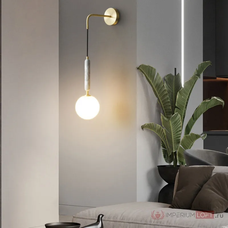 Настенный светильник PETIT B WALL White от ImperiumLoft