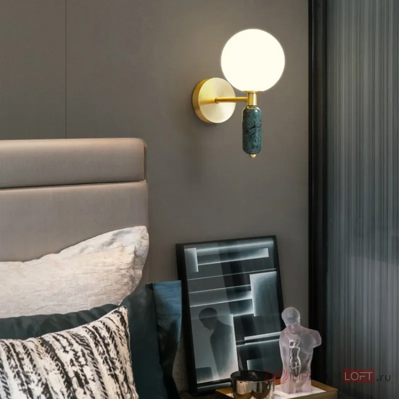 Настенный светильник PETIT WALL Green от ImperiumLoft