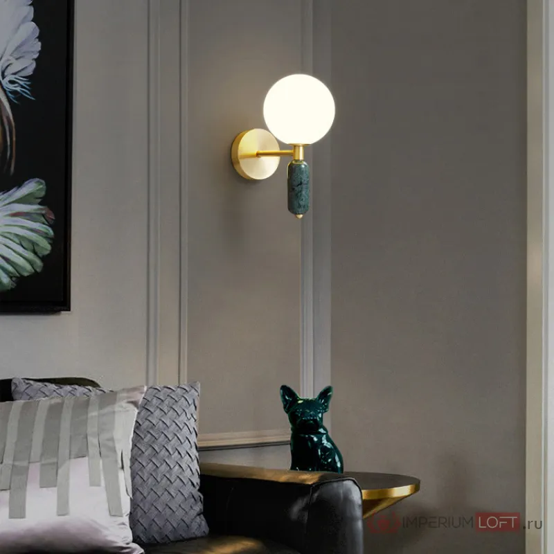 Настенный светильник PETIT WALL Green от ImperiumLoft