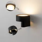 Настенный светильник DILA Black от ImperiumLoft