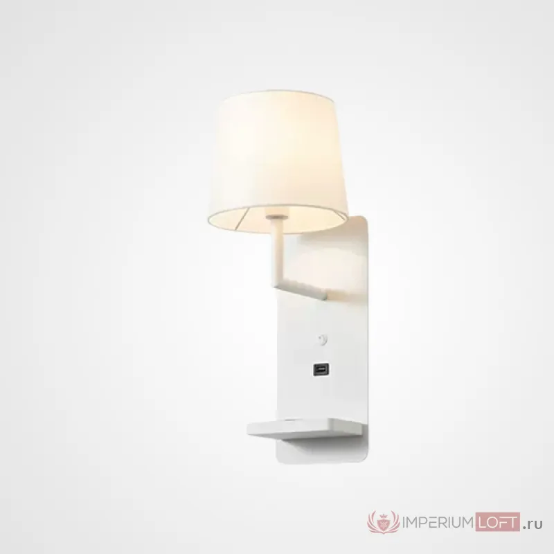 Настенный светильник VILLA B White от ImperiumLoft