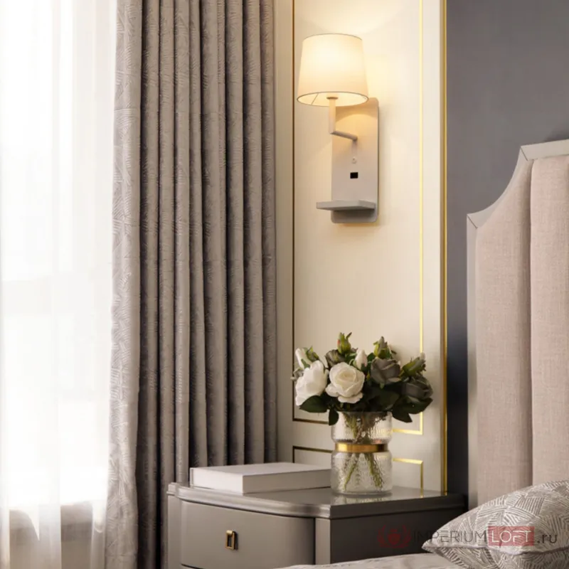 Настенный светильник VILLA B Black от ImperiumLoft