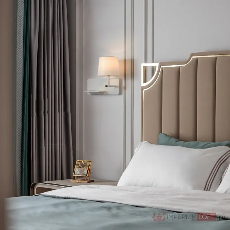 Настенный светильник VILLA Right Black от ImperiumLoft