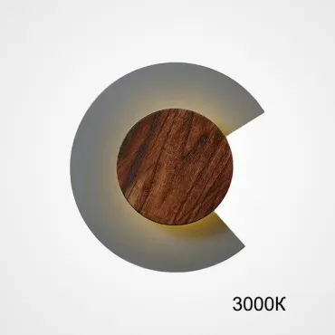 Настенный светильник COOKIE Dark Brown Grey 3000К