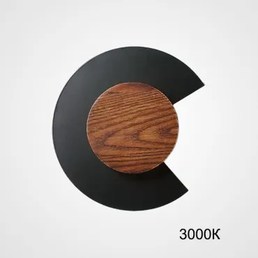 Настенный светильник COOKIE Dark Brown Black 3000К