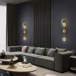Настенный светильник AMBER Black от ImperiumLoft