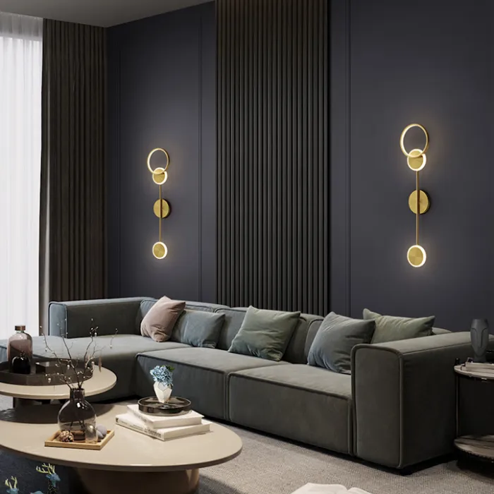 Настенный светильник AMBER Black от ImperiumLoft