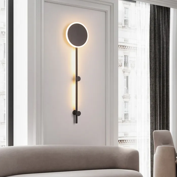 Настенный светильник MARA H100 Black Трехцветный свет от ImperiumLoft