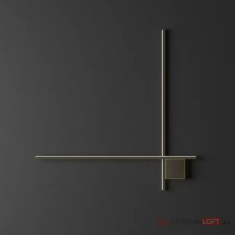 Настенный светильник STICH B L80 Black от ImperiumLoft