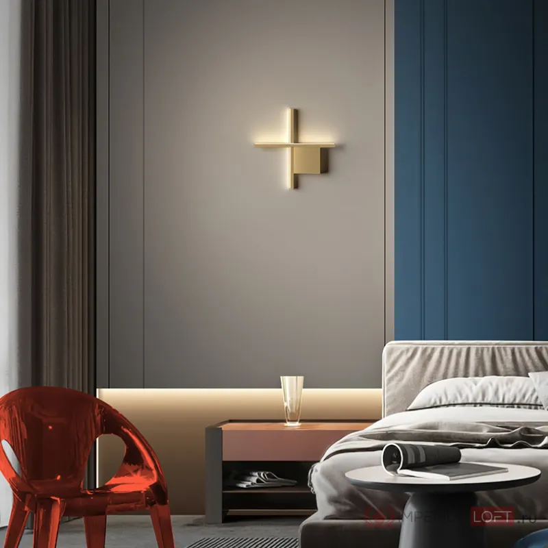Настенный светильник STICH B L30 Black от ImperiumLoft