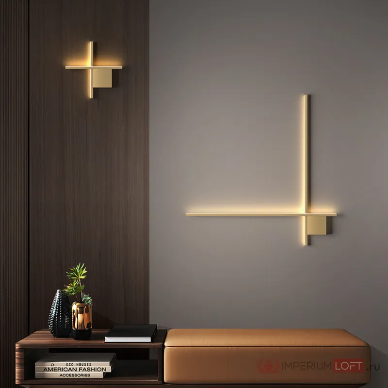 Настенный светильник STICH B L30 Black от ImperiumLoft