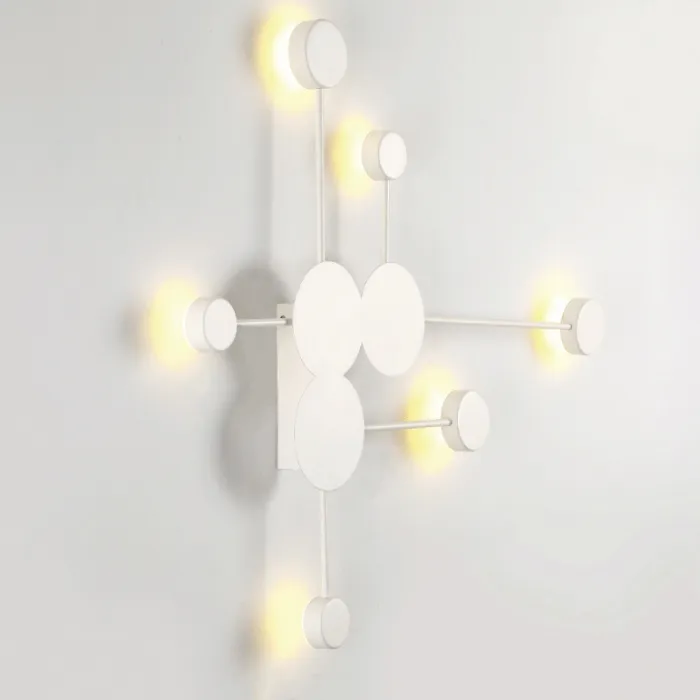 Бра Pin Wall Light 6 White от ImperiumLoft
