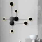 Бра Pin Wall Light 6 White от ImperiumLoft