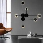 Бра Pin Wall Light 6 White от ImperiumLoft