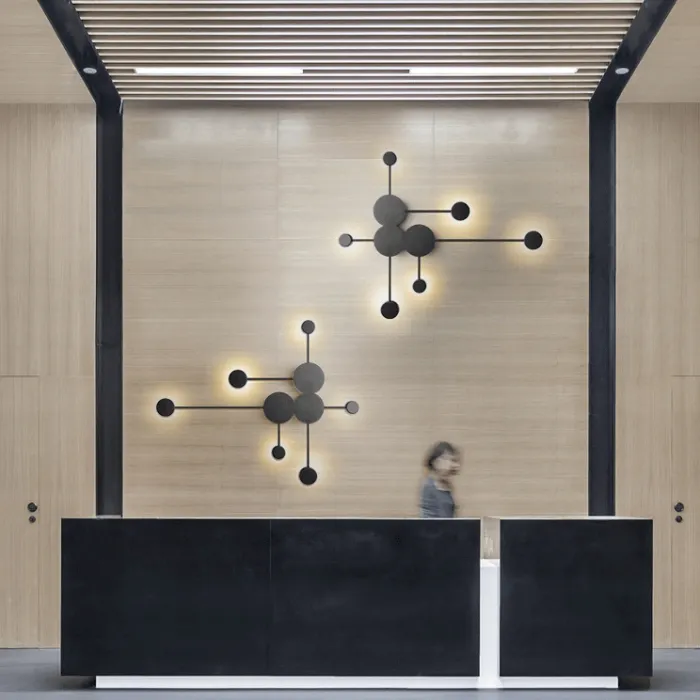 Бра Pin Wall Light 6 White от ImperiumLoft