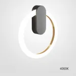 Настенный светильник GINA WALL D20 Black 4000К от ImperiumLoft