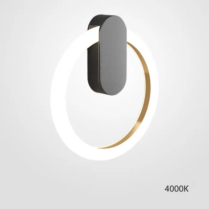 Настенный светильник GINA WALL D20 Black 4000К от ImperiumLoft