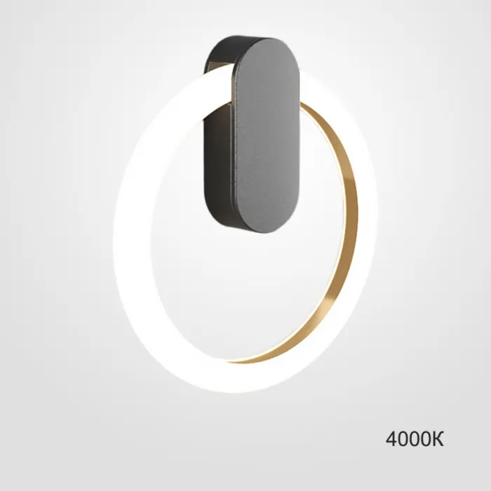 Настенный светильник GINA WALL D40 Black 4000К от ImperiumLoft