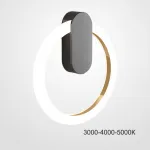 Настенный светильник GINA WALL D40 Black Трехцветный свет от ImperiumLoft