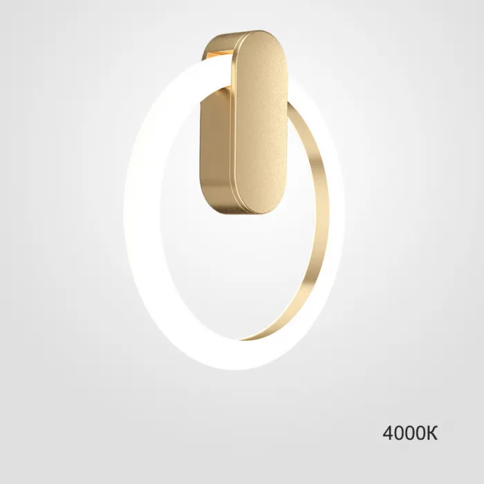 Настенный светильник GINA WALL D20 Brass 4000К от ImperiumLoft