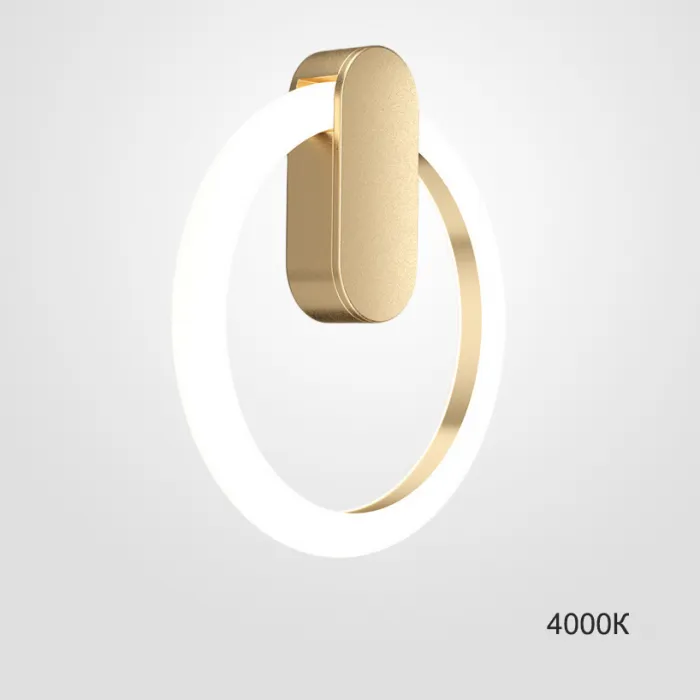 Настенный светильник GINA WALL D30 Brass 4000К от ImperiumLoft