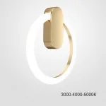 Настенный светильник GINA WALL D30 Brass Трехцветный свет от ImperiumLoft