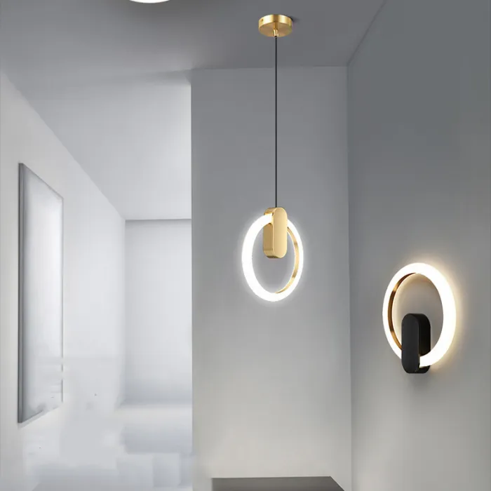 Настенный светильник GINA WALL D20 Brass 4000К от ImperiumLoft