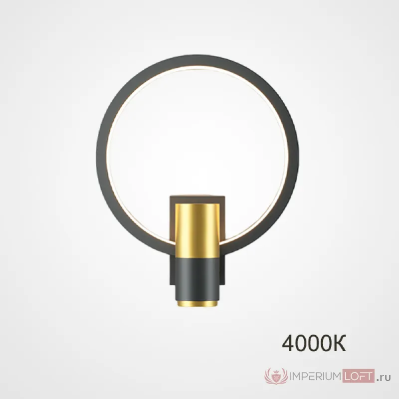 Настенный светильник DAGVEIG С Black 4000К от ImperiumLoft