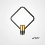 Настенный светильник DAGVEIG A Black 4000К