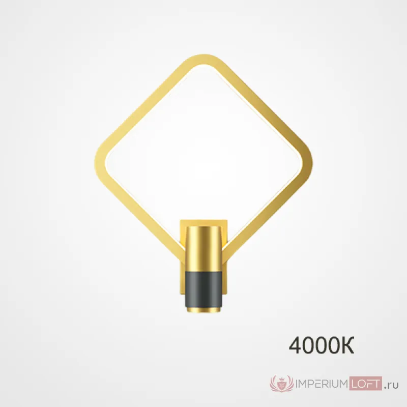 Настенный светильник DAGVEIG A Brass 4000К от ImperiumLoft