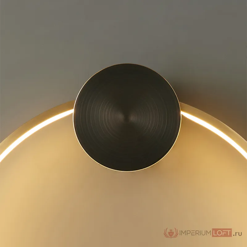 Настенный светильник WOLKE WALL D40 Black от ImperiumLoft