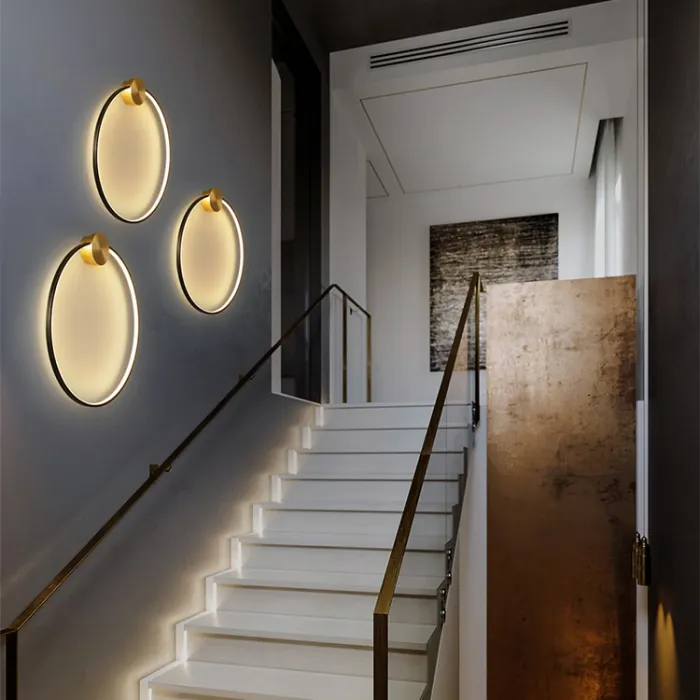 Настенный светильник WOLKE WALL D30 Black от ImperiumLoft
