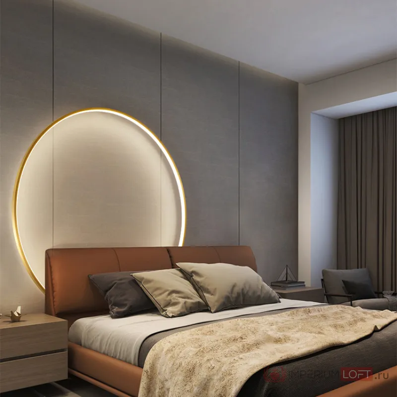 Настенный светильник WOLKE WALL D40 Black от ImperiumLoft
