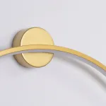 Настенный светильник GUARD B D60 Brass Трехцветный свет от ImperiumLoft