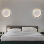 Настенный светильник GUARD B D60 Brass Трехцветный свет от ImperiumLoft