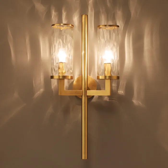 Настенный светильник FEAT WALL L2 Brass от ImperiumLoft
