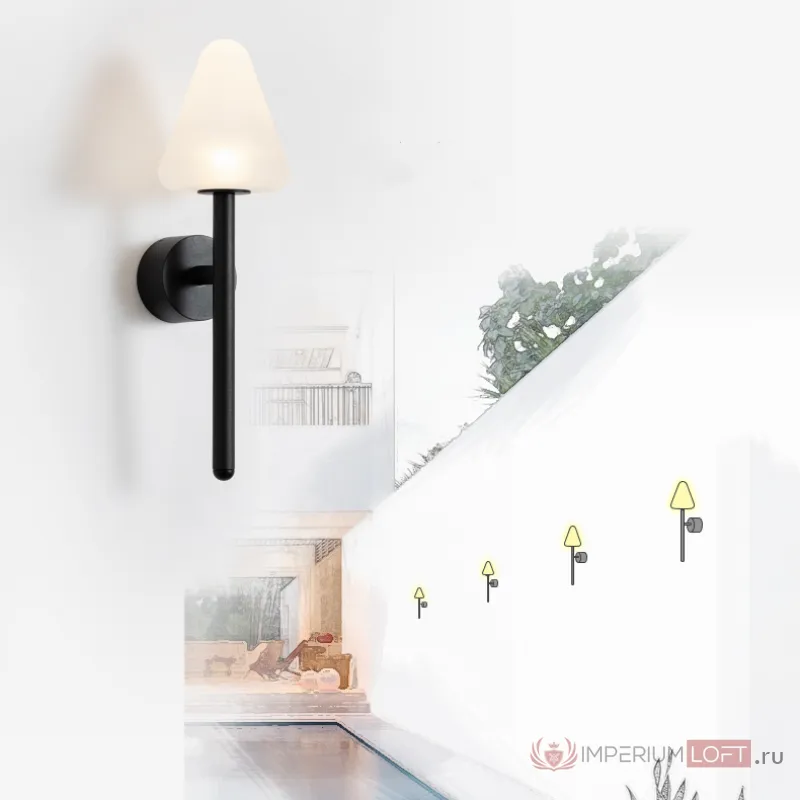 Настенный светильник ADORA A от ImperiumLoft
