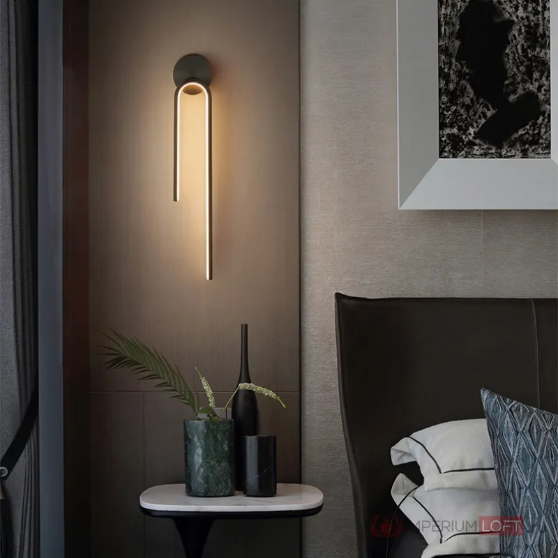 Настенный светильник WIKI WALL Brass от ImperiumLoft