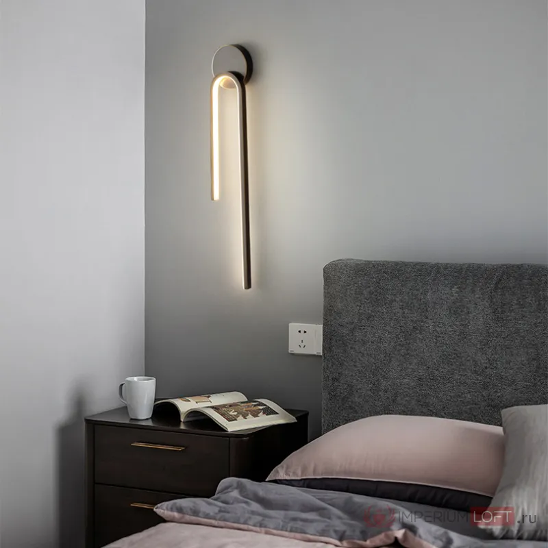 Настенный светильник WIKI WALL Brass от ImperiumLoft