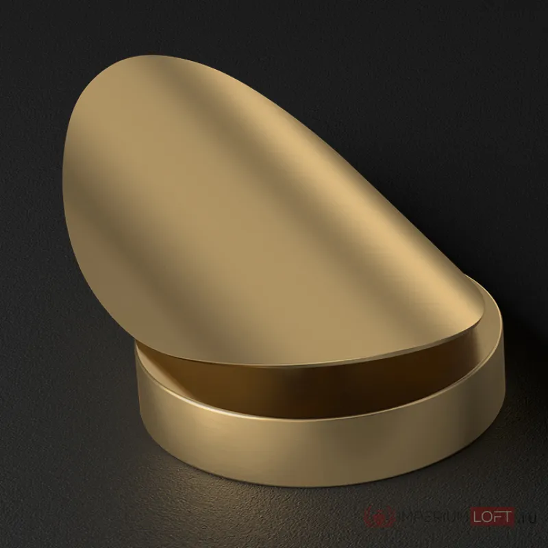 Настенный светильник AMULET H45 Brass от ImperiumLoft