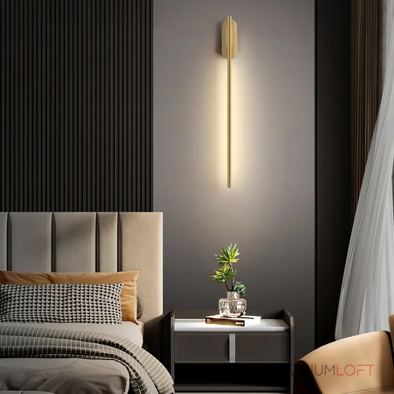 Настенный светильник VIRGINIA H120 Brass от ImperiumLoft Настенный светильник VIRGINIA H120 Brass от ImperiumLoft