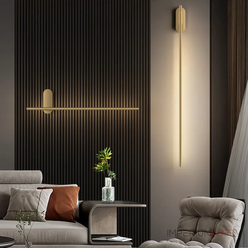 Настенный светильник VIRGINIA H120 Brass от ImperiumLoft Настенный светильник VIRGINIA H120 Brass от ImperiumLoft