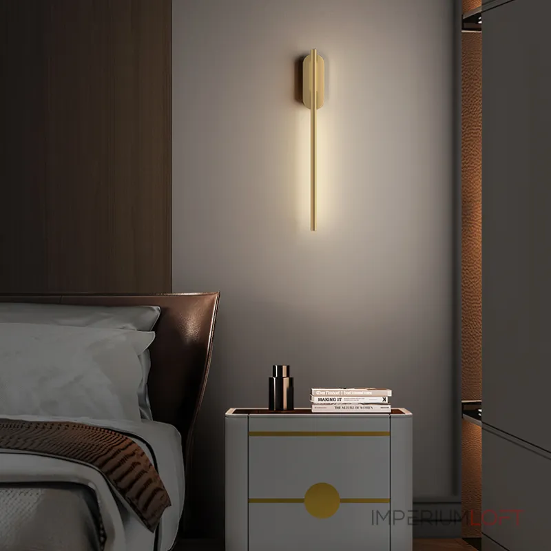 Настенный светильник VIRGINIA H120 Brass от ImperiumLoft Настенный светильник VIRGINIA H120 Brass от ImperiumLoft